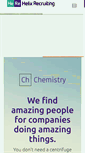 Mobile Screenshot of helixrecruiting.com